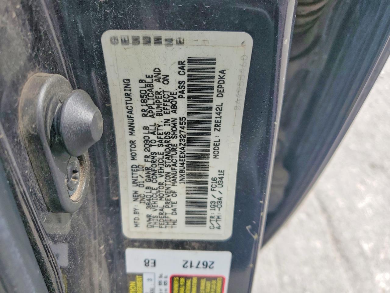 Toyota Corolla Le