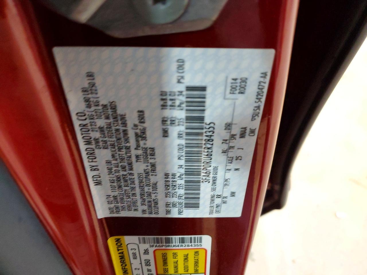 Ford Fusion Titanium Hev