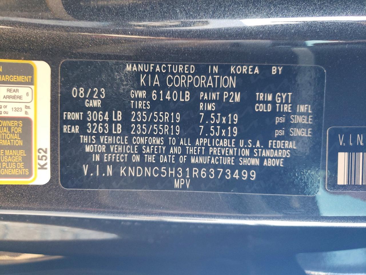 Kia Carnival Ex
