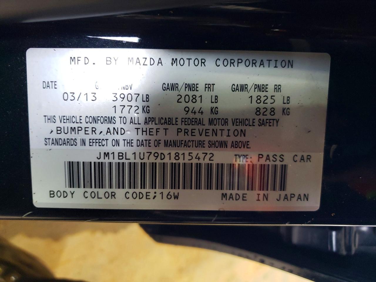 Mazda 3 I