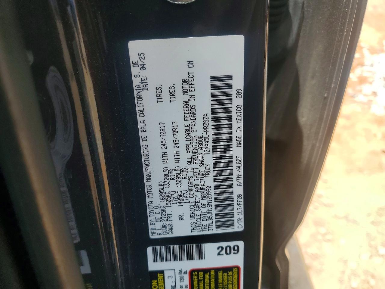 Toyota Tacoma Sr5