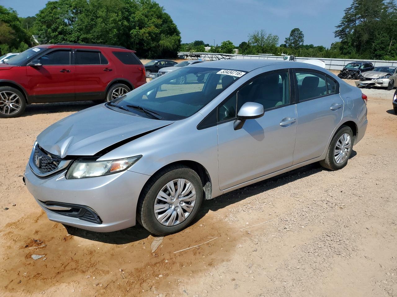 Salvage Honda Civic Image