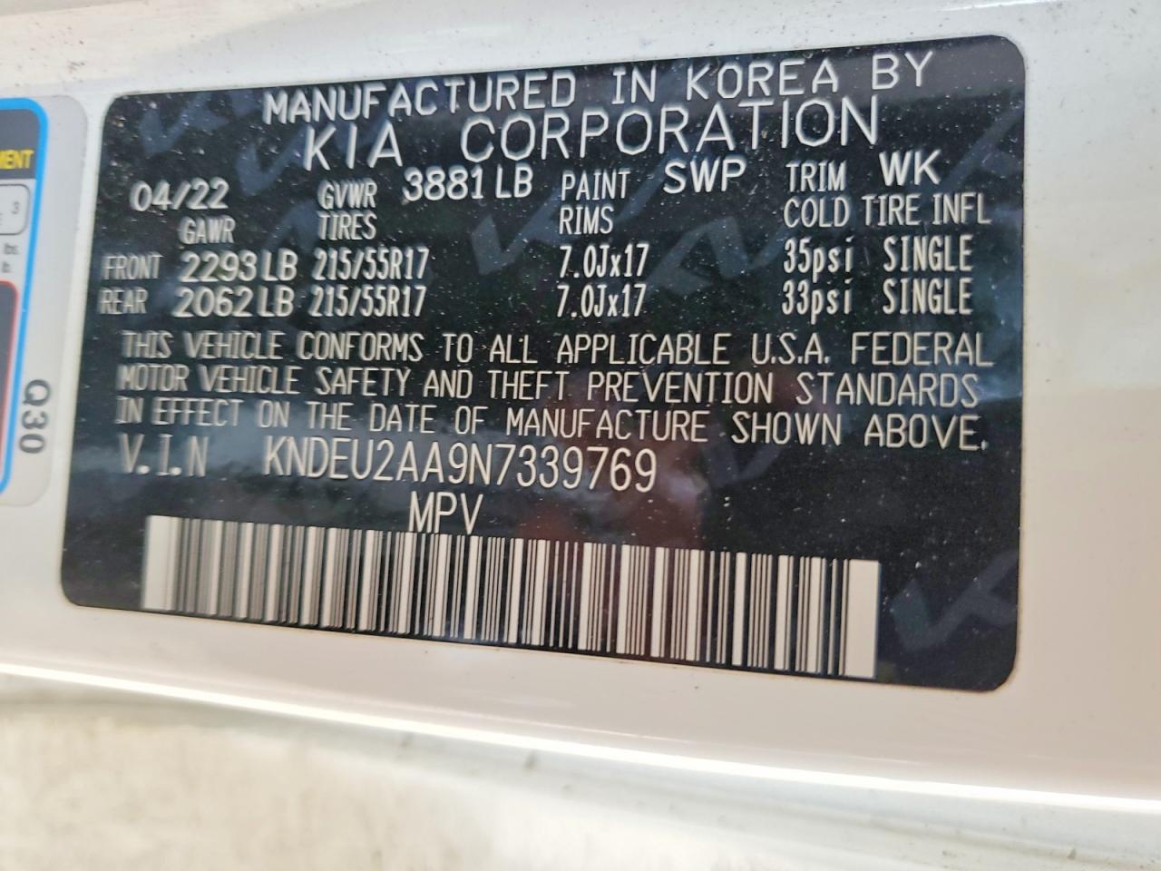 Kia Seltos S