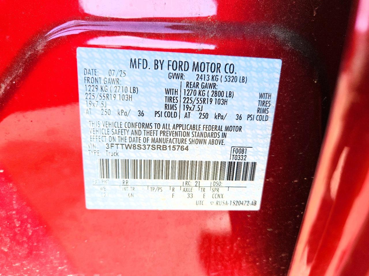Ford Maverick L Lariat