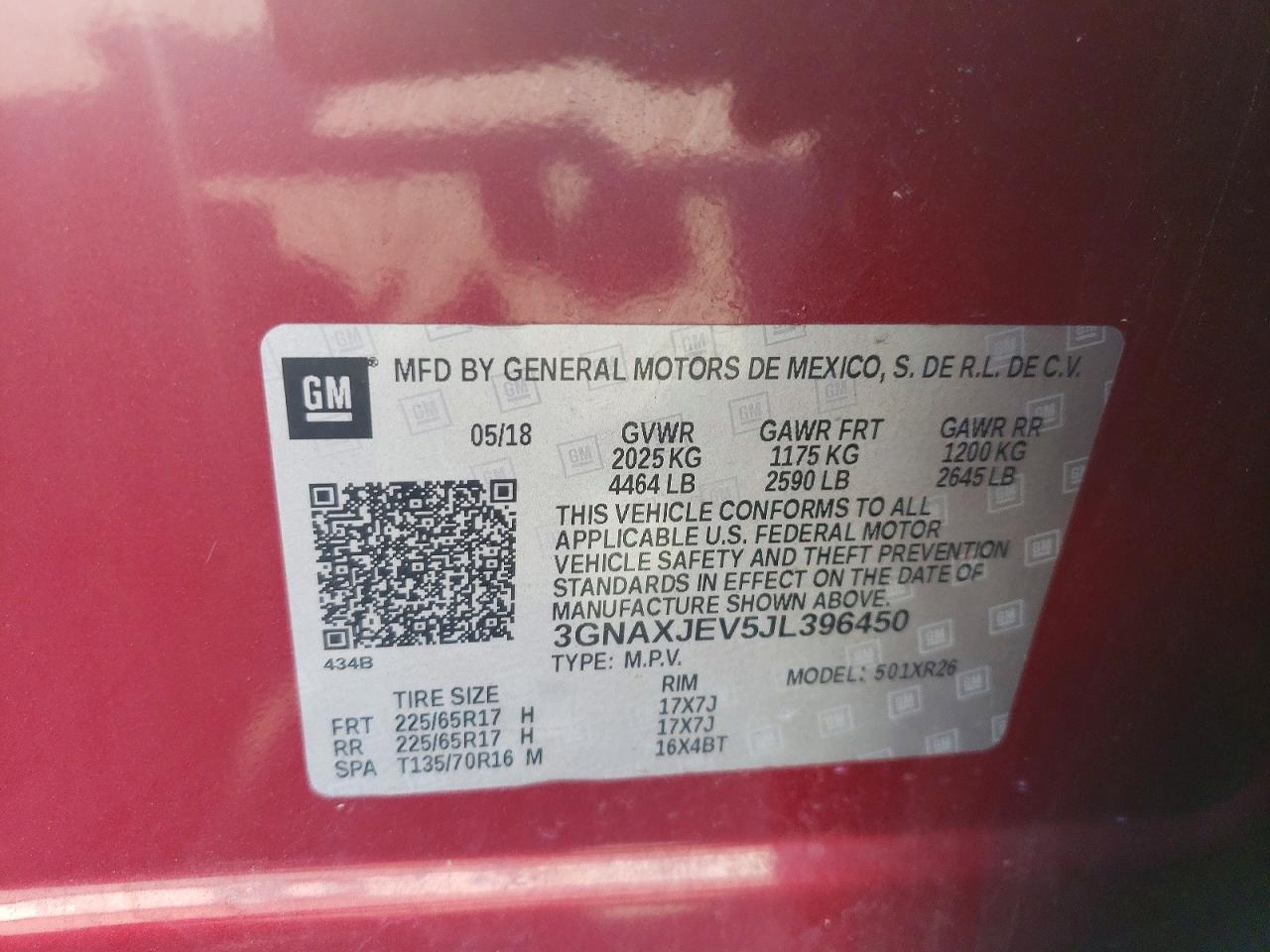 Chevrolet Equinox Lt