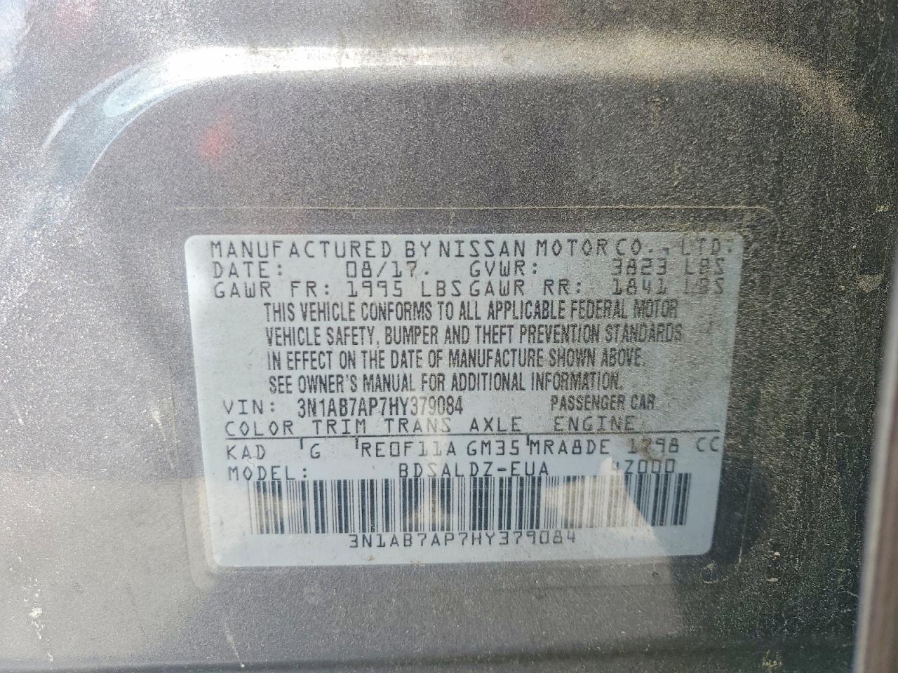 Nissan Sentra Sv