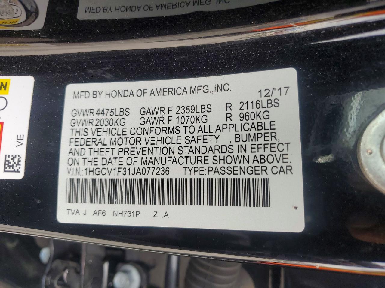 Honda Accord Sport