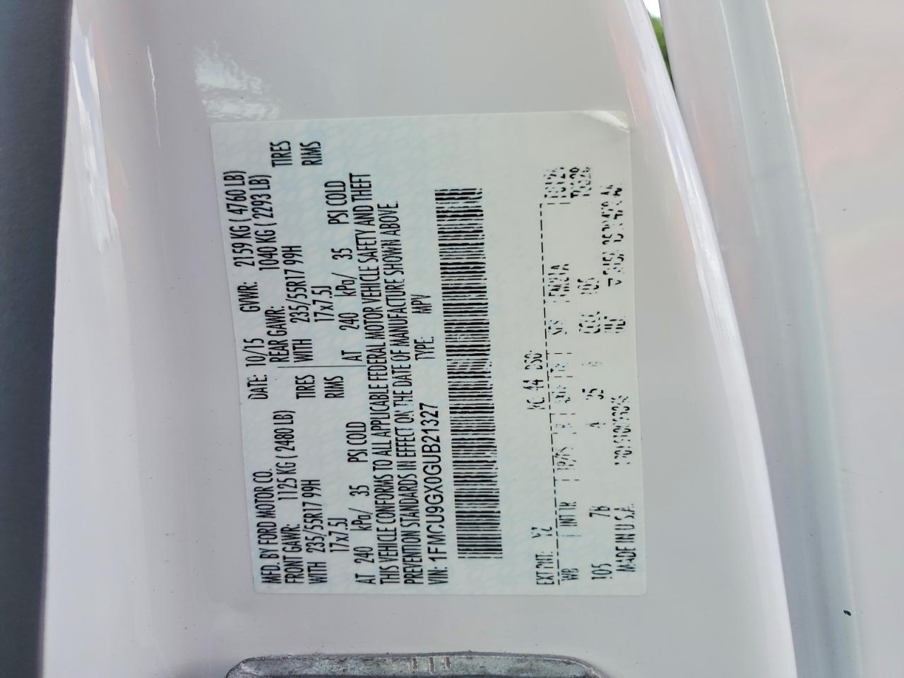 Ford Escape Se