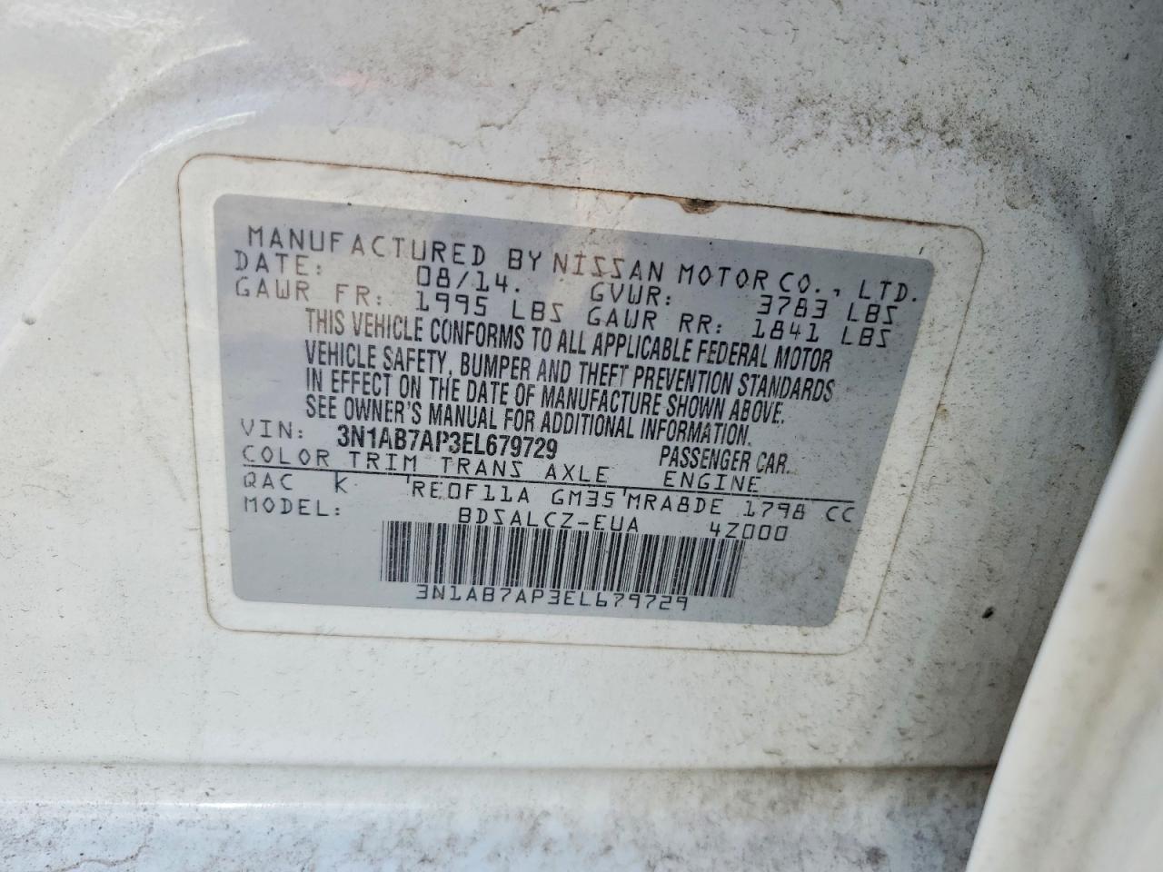 Nissan Sentra S