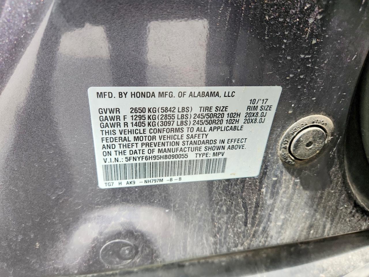 Honda Pilot Touring