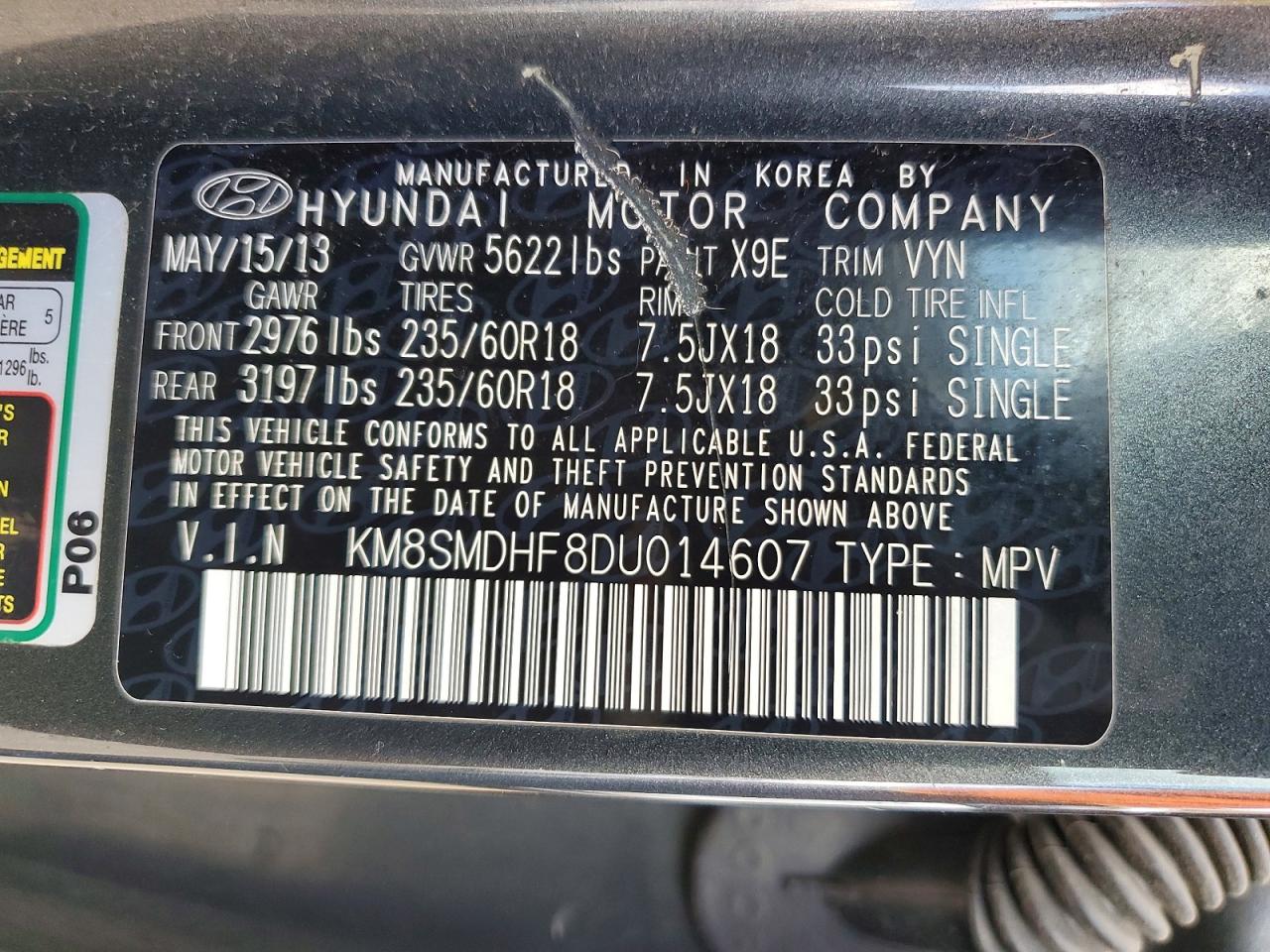 Hyundai SANTA FE Gls