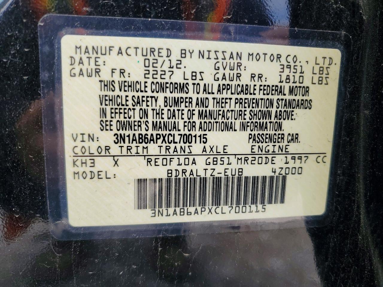 Nissan Sentra 2.0