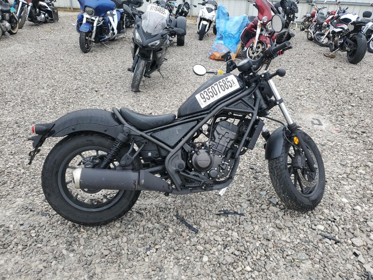 Salvage Honda Cm Cycle Image