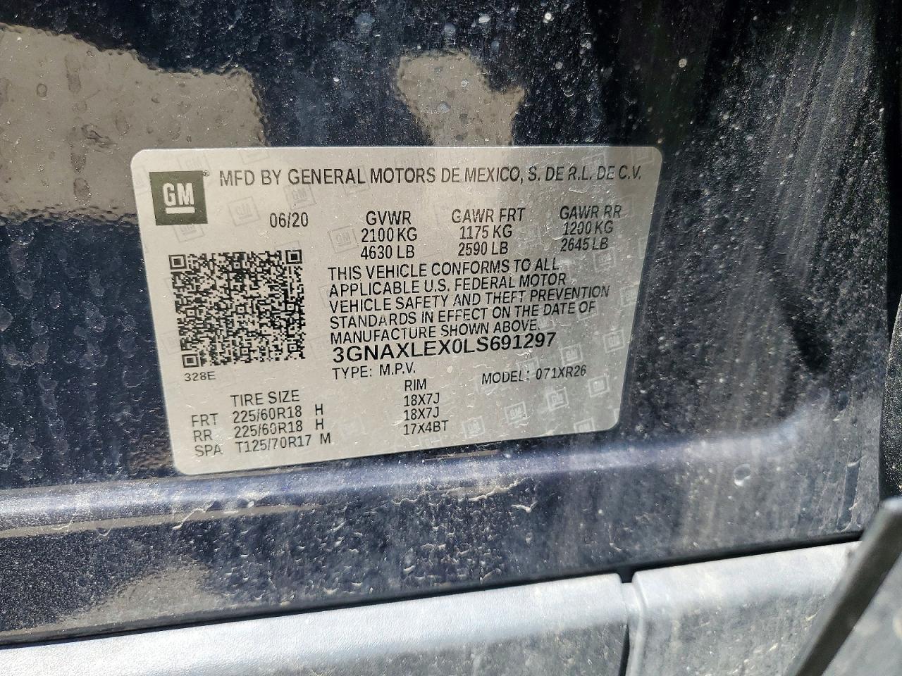 Chevrolet Equinox Lt