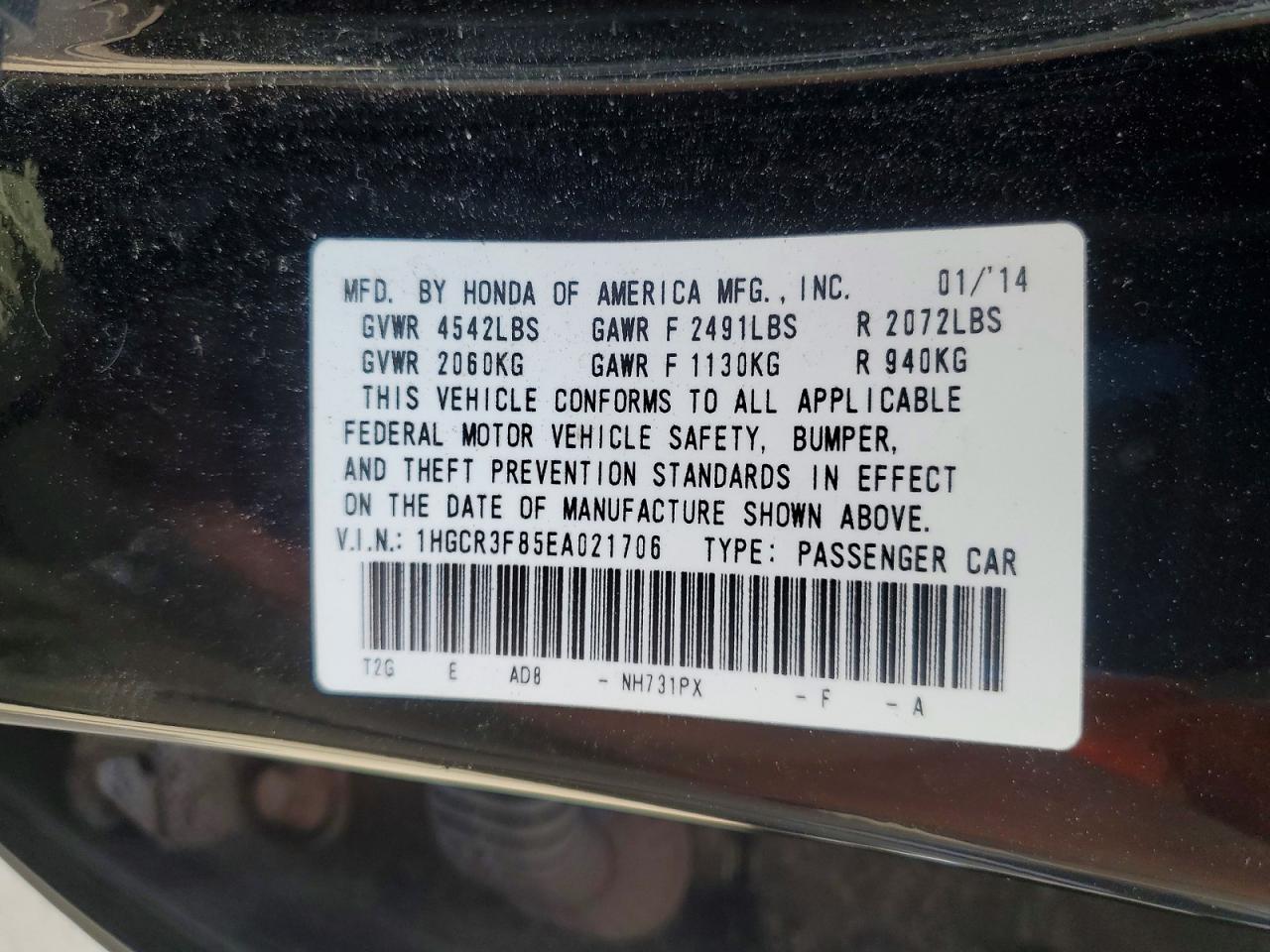 Honda Accord Exl
