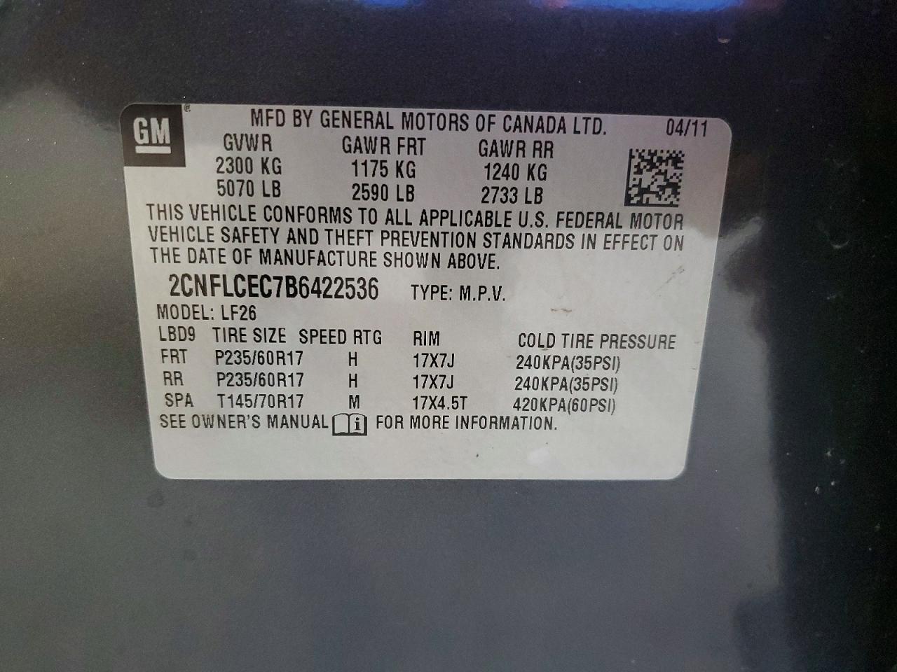 Chevrolet Equinox Ls