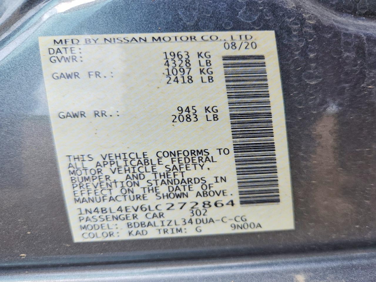 Nissan Altima Sl