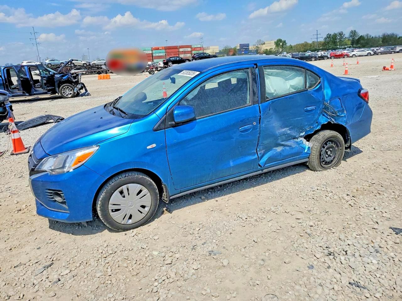 Salvage Mitsubishi Mirage Image