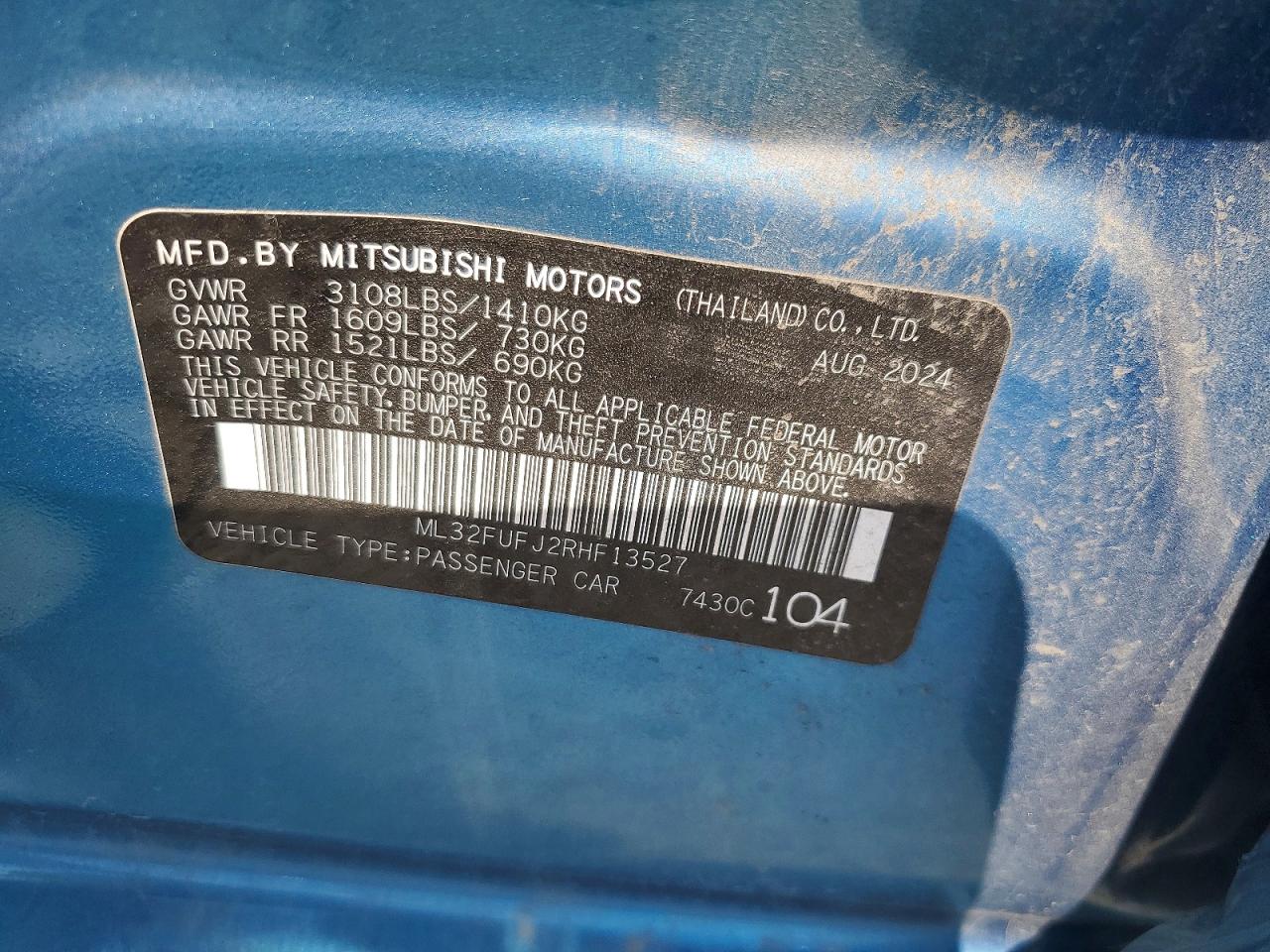 Mitsubishi Mirage G4 Es