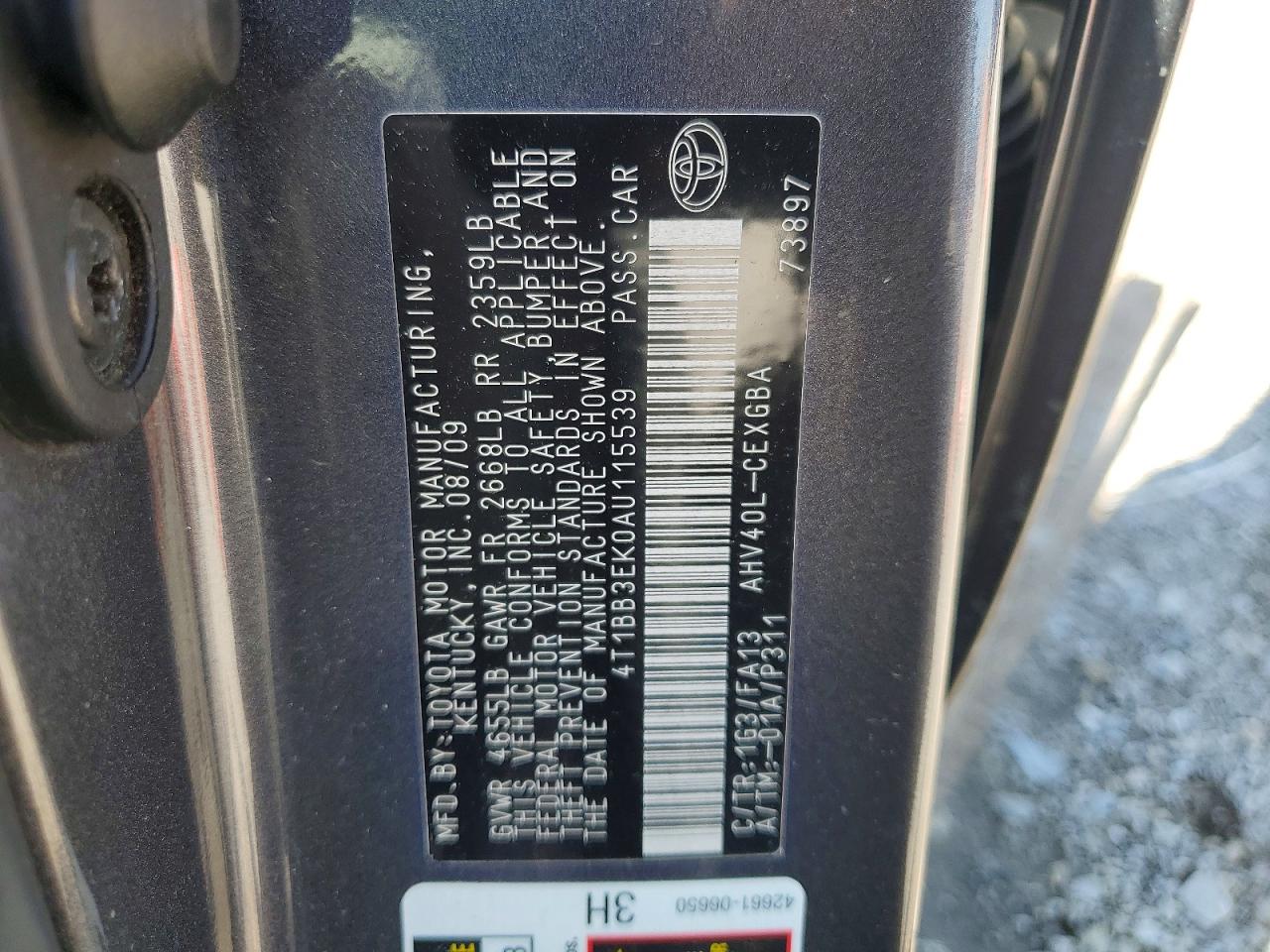 Toyota Camry Hybrid