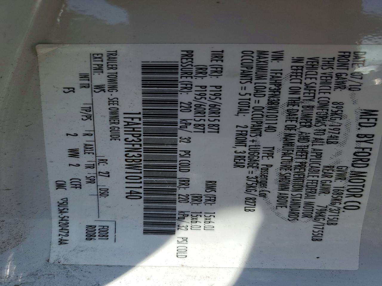 Ford Focus Se