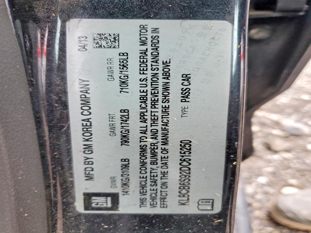 Chevrolet Spark Ls