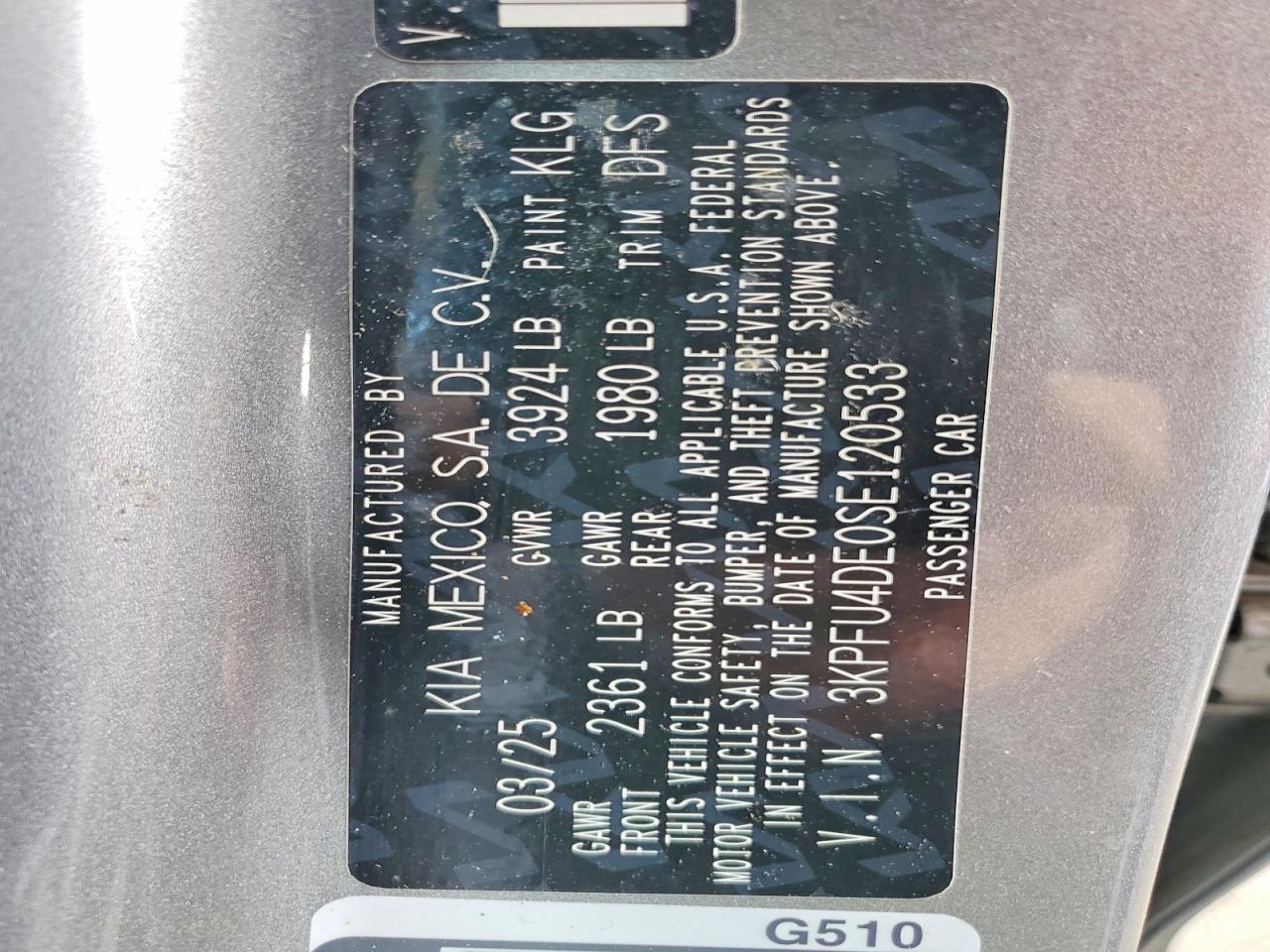 Kia K4 Ex Ex