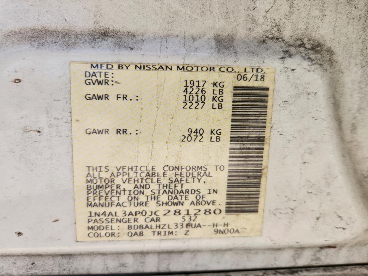Nissan Altima 2.5 Sr