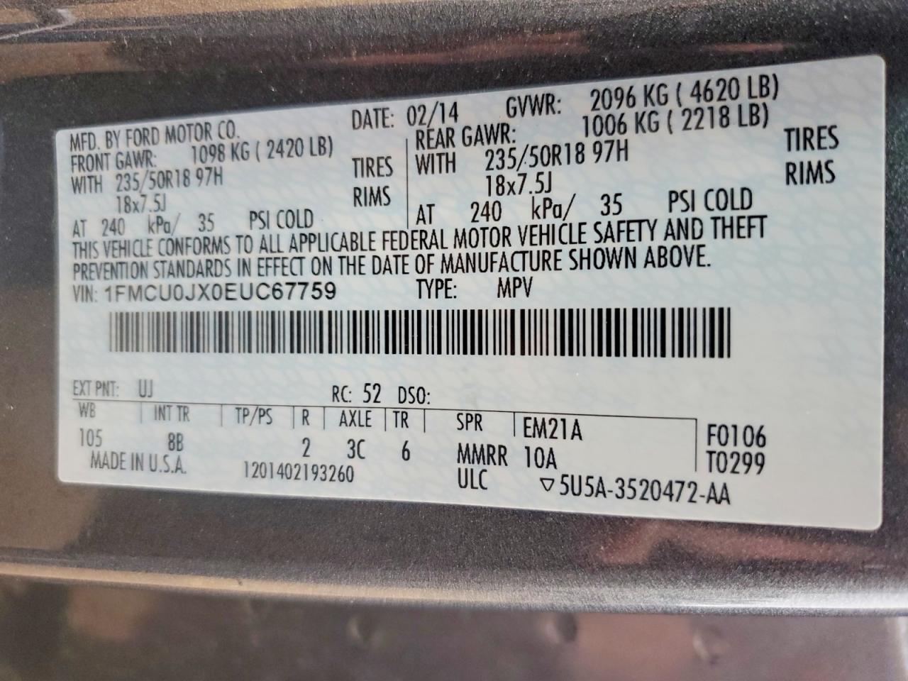 Ford Escape Titanium