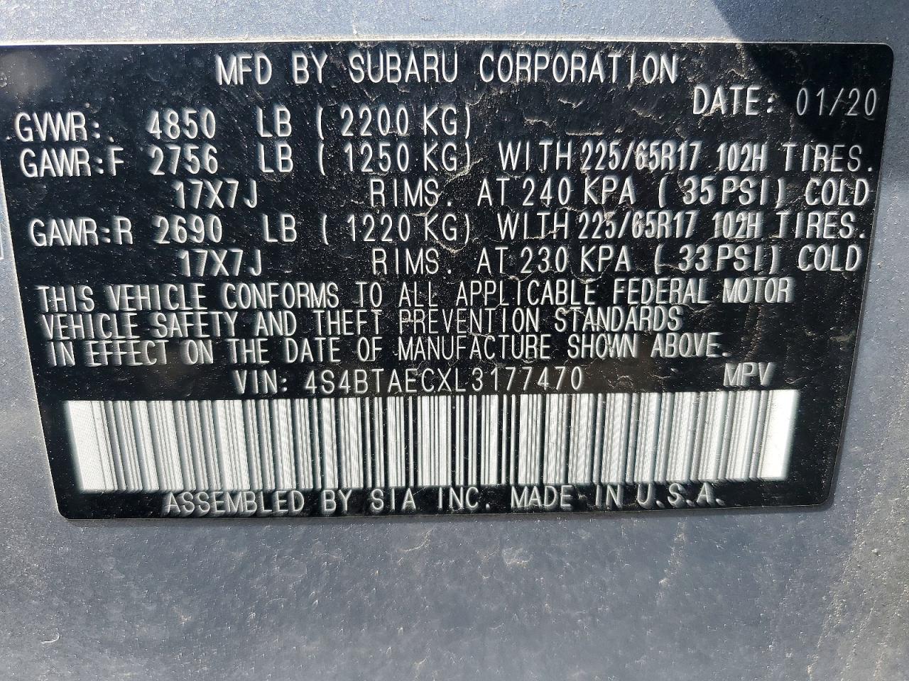 Subaru Outback Premium