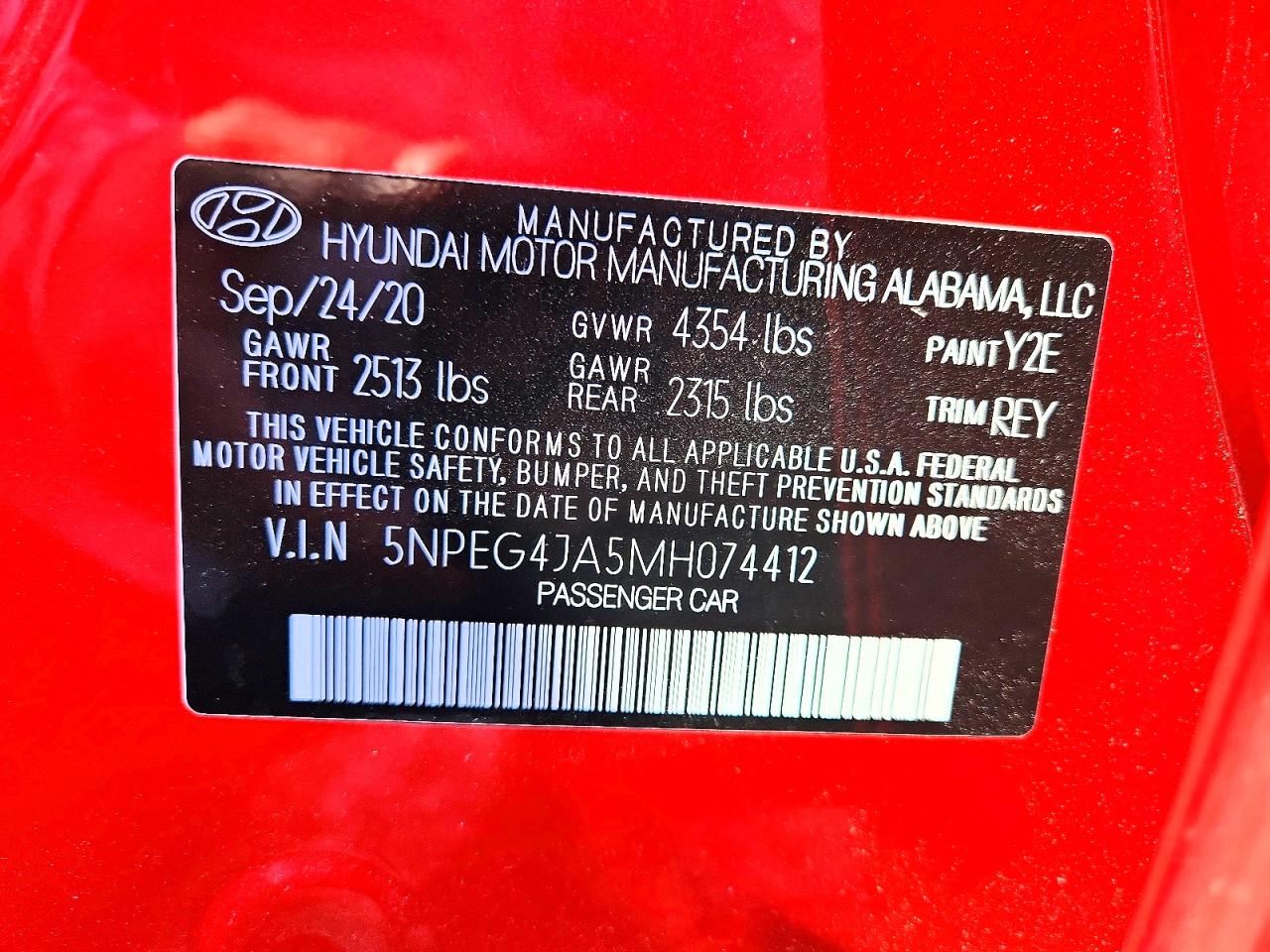 Hyundai SONATA Se