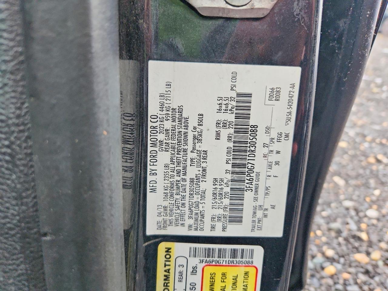 Ford Fusion S