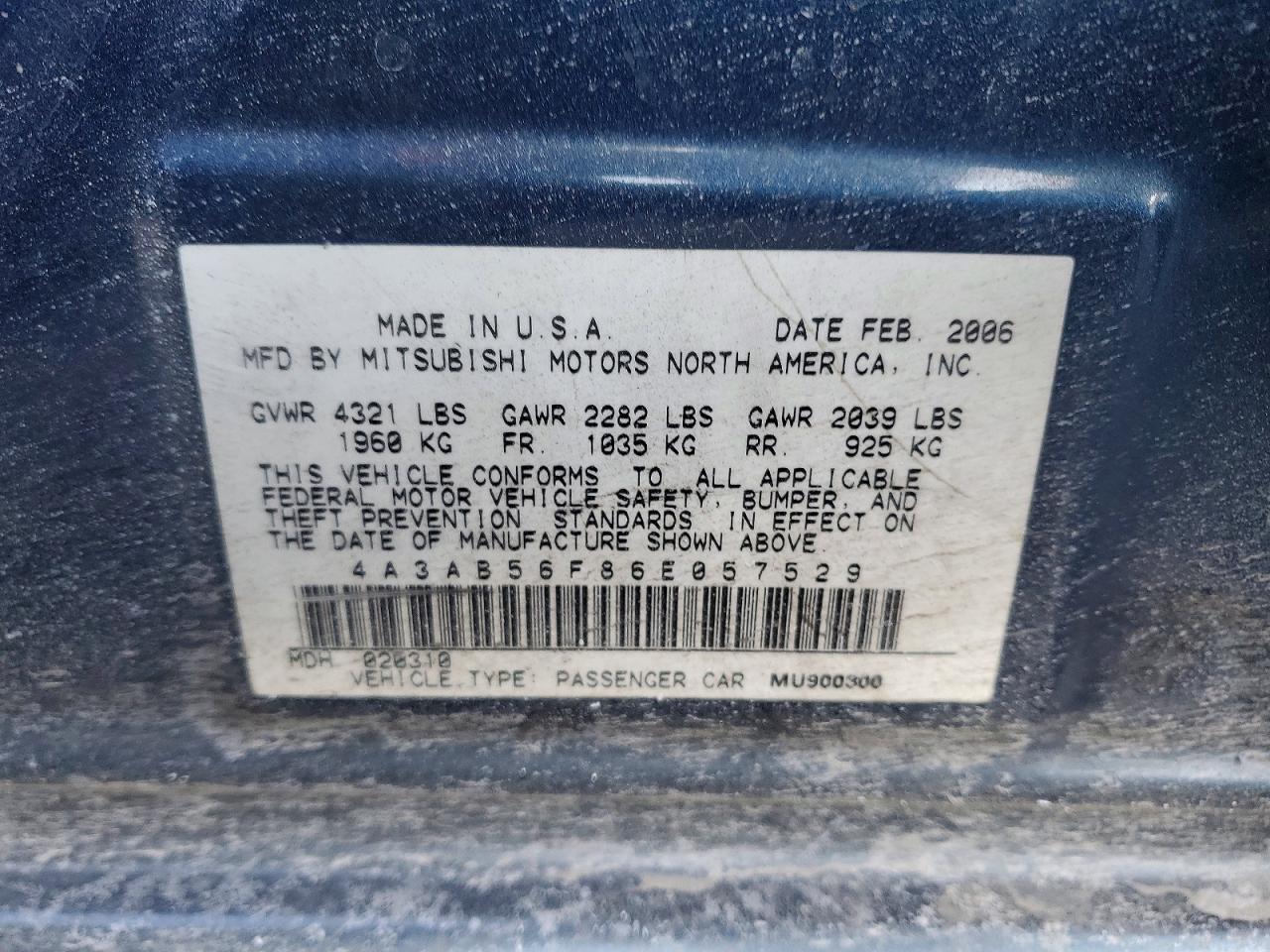 Mitsubishi Galant Es Premium