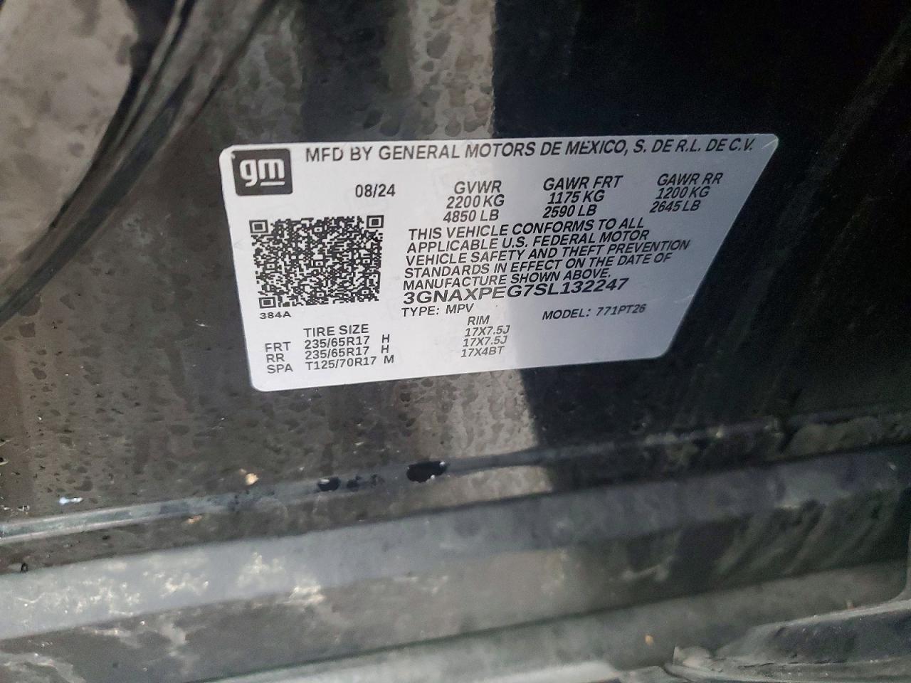 Chevrolet Equinox Lt