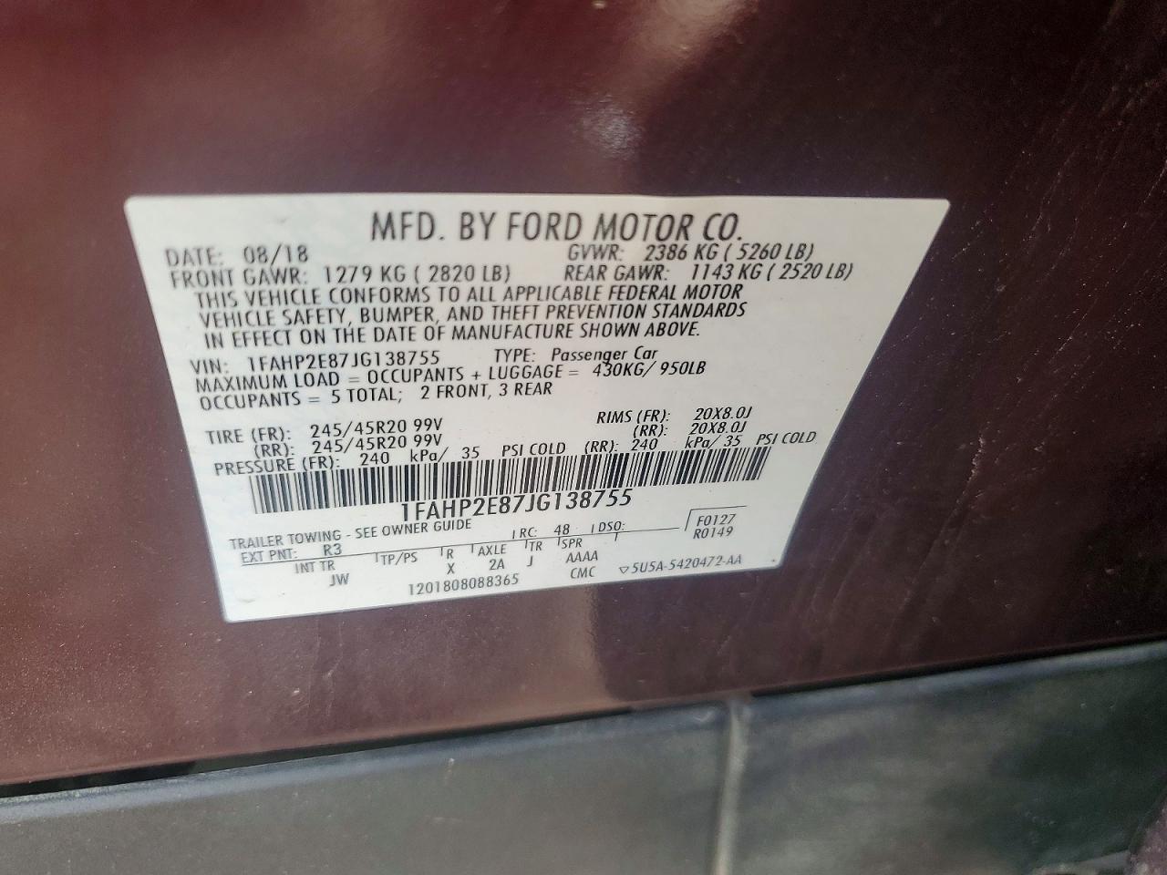 Ford Taurus Sel