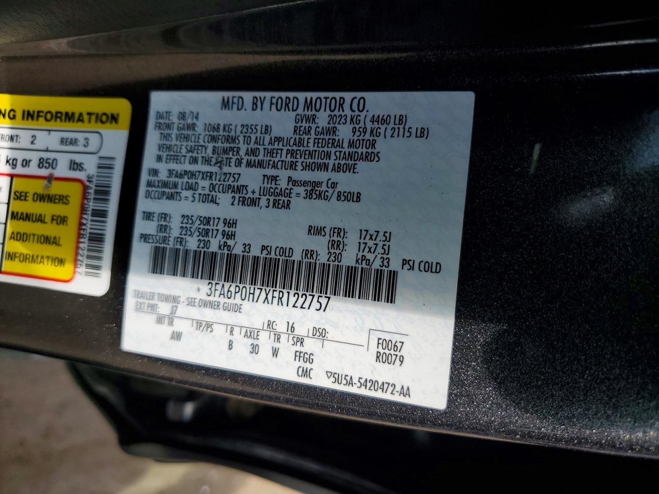 Ford Fusion Se