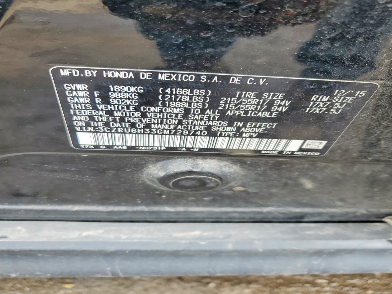 Honda HR-V Lx