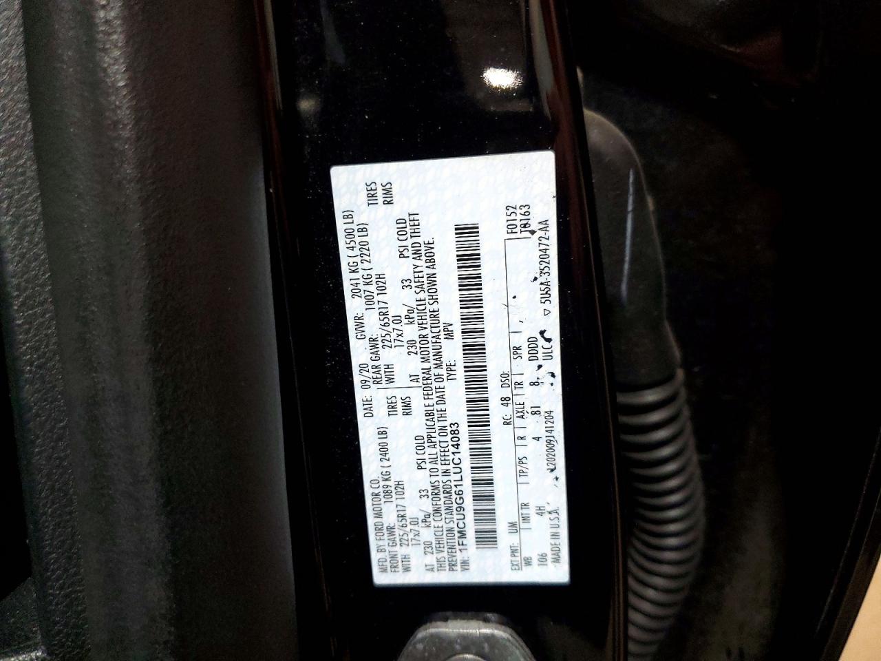 Ford Escape Se