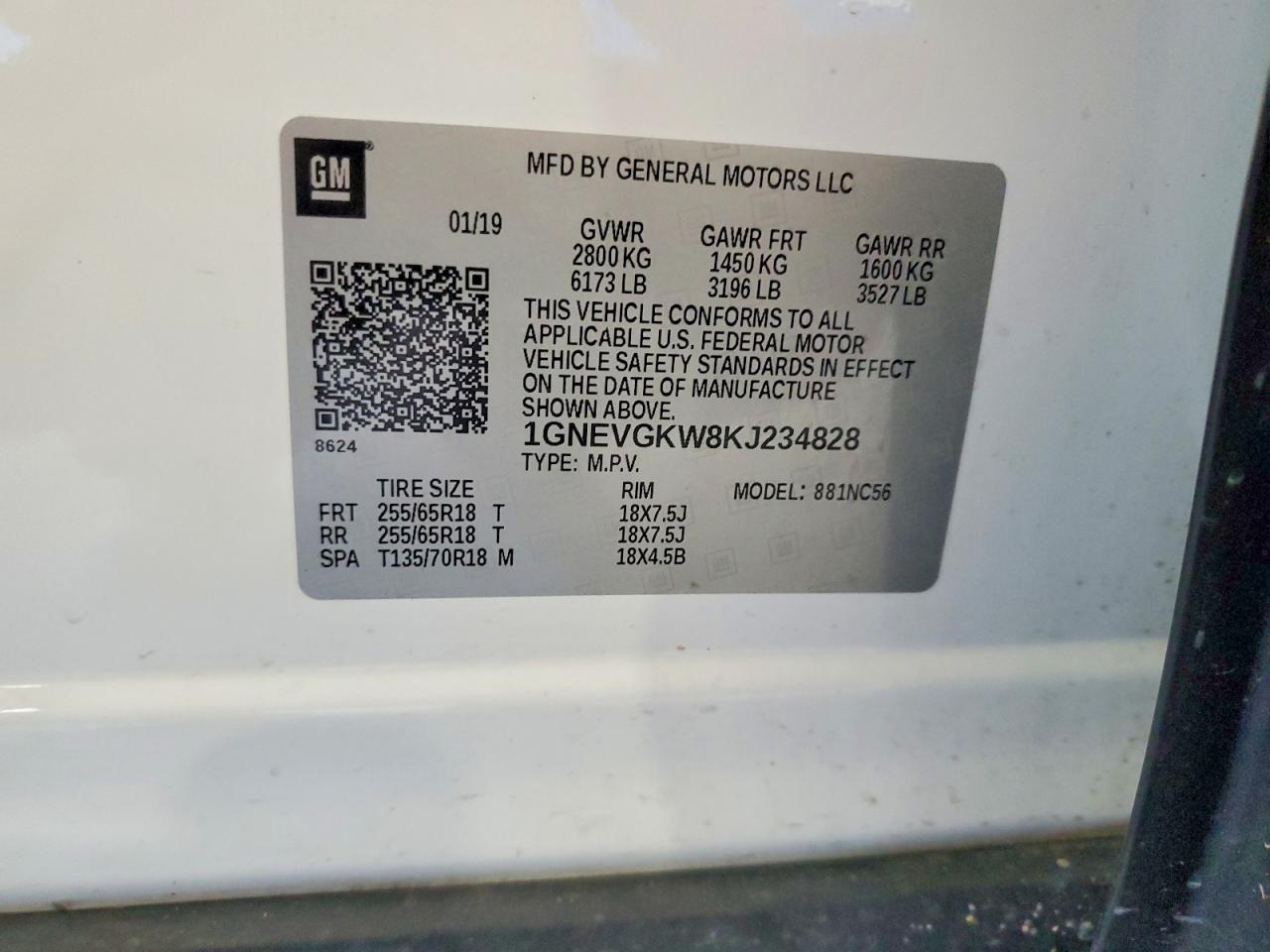Chevrolet Traverse Lt