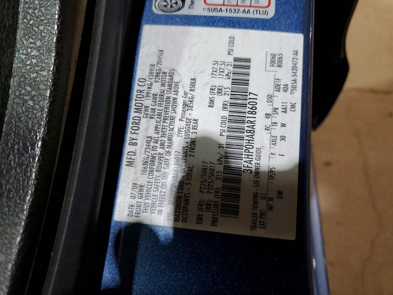 Ford Fusion Se