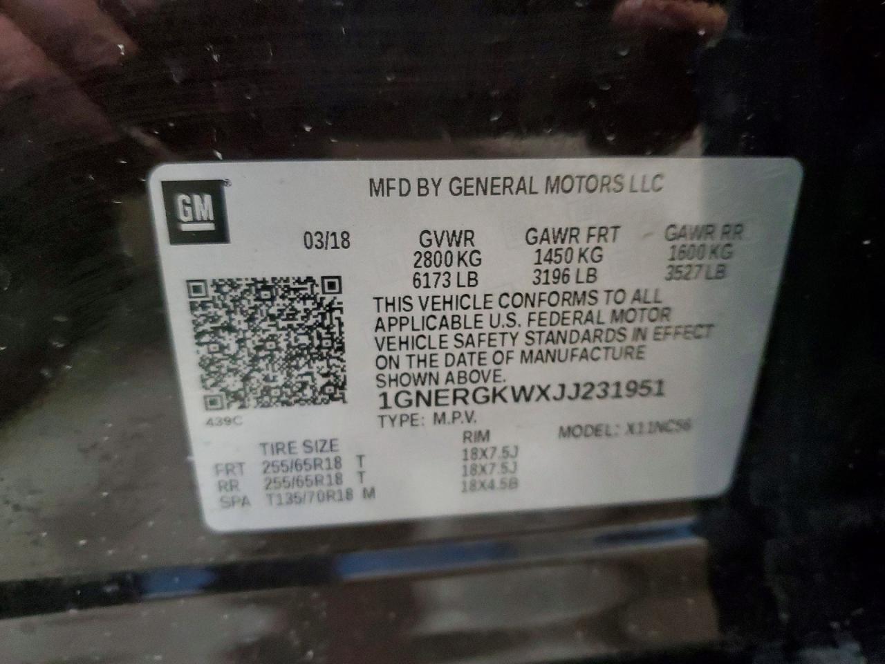 Chevrolet Traverse Lt