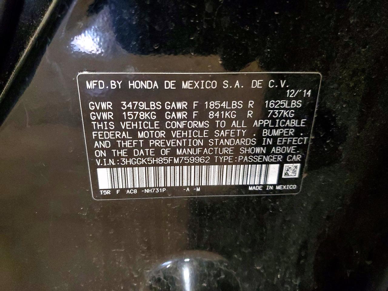 Honda Fit Ex