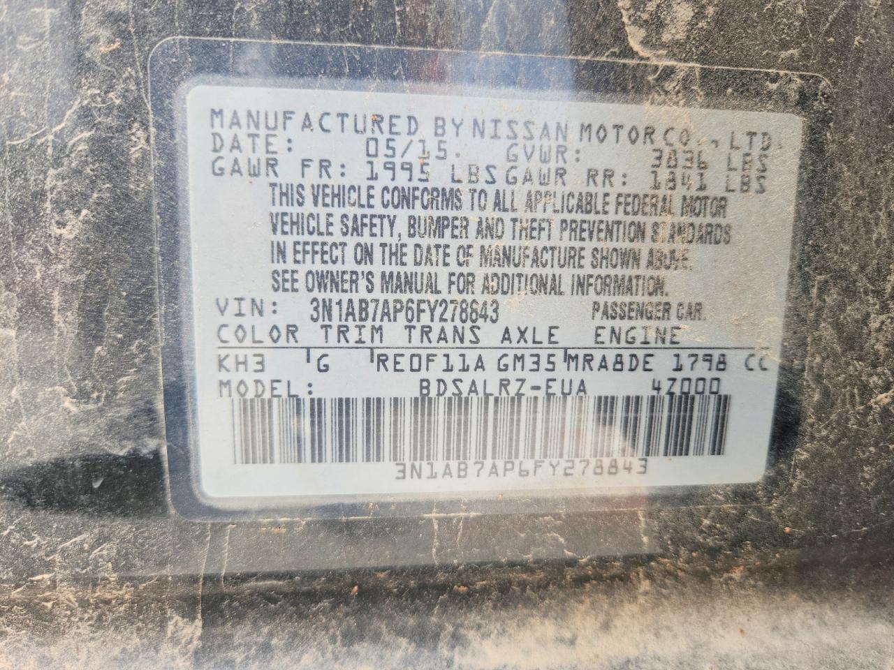 Nissan Sentra Sr