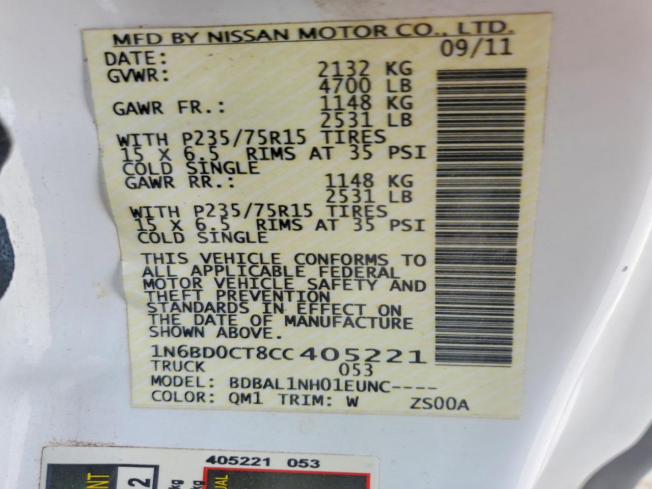Nissan Frontier S