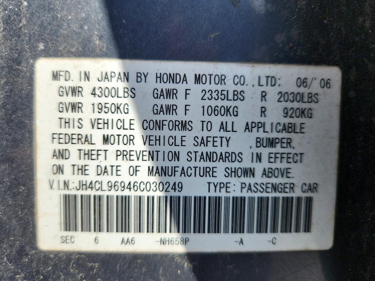 Acura TSX