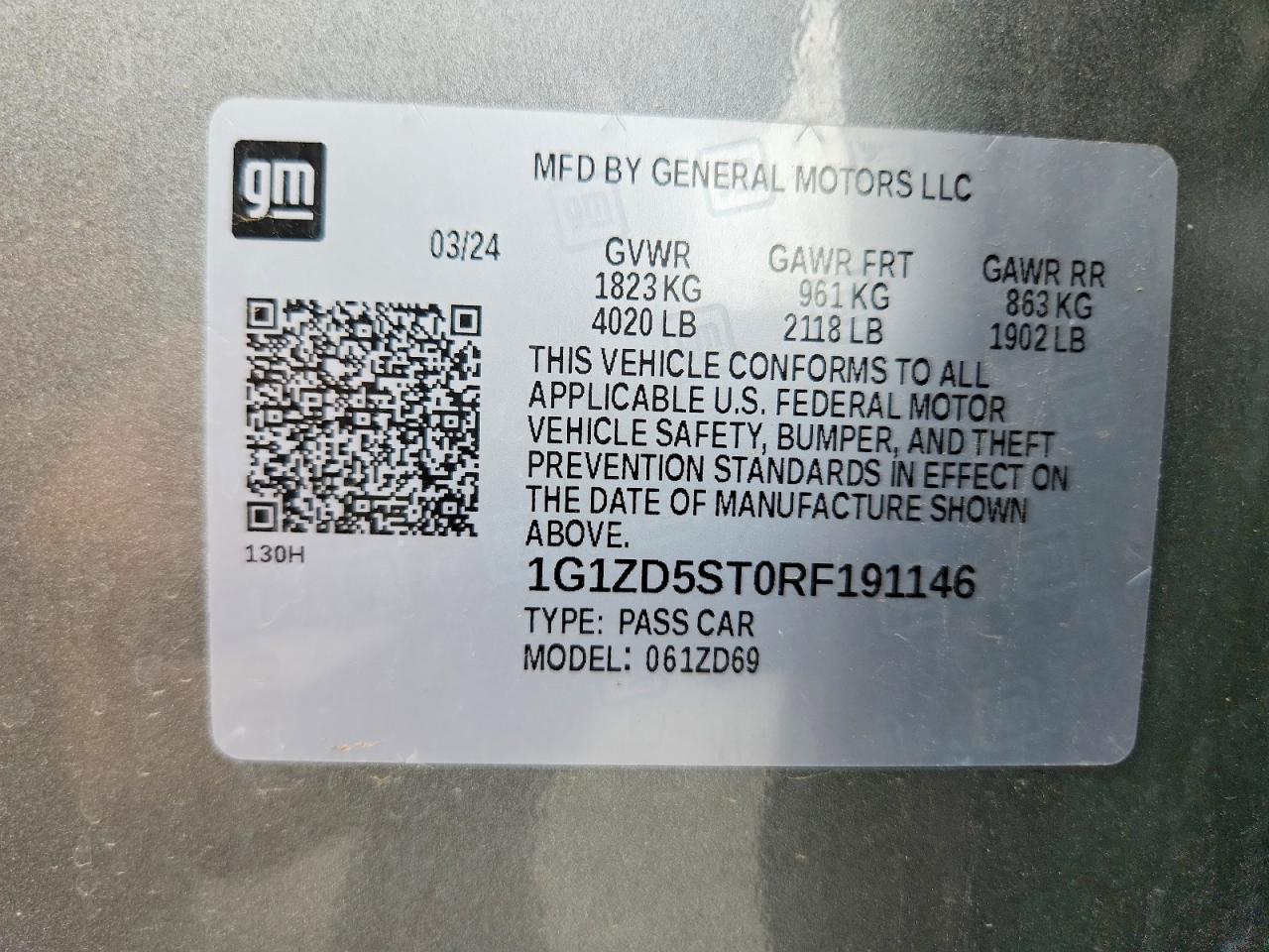 Chevrolet Malibu Lt