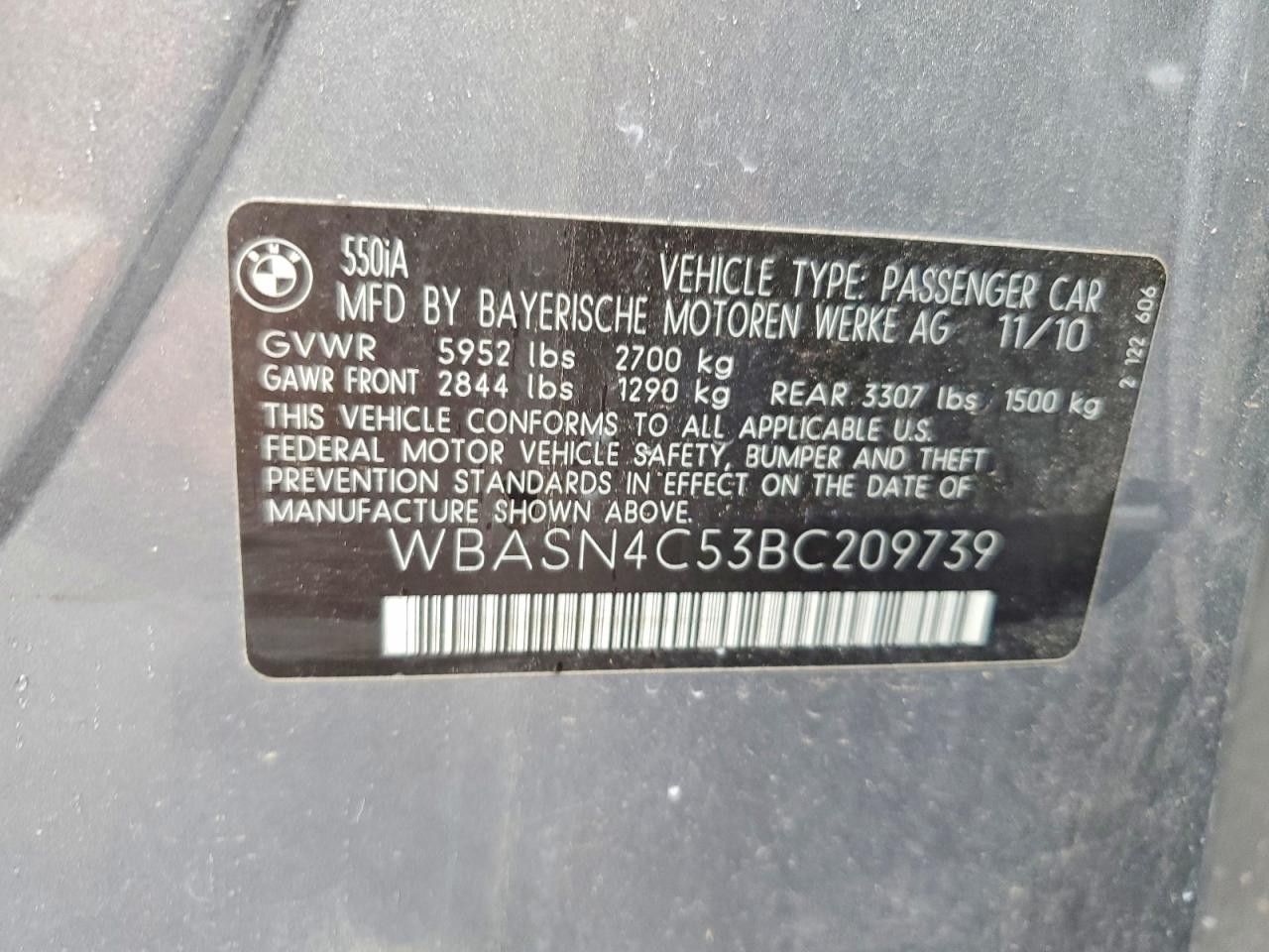BMW 5 Series Gt
