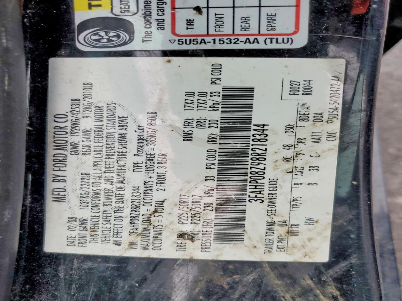 Ford Fusion Sel