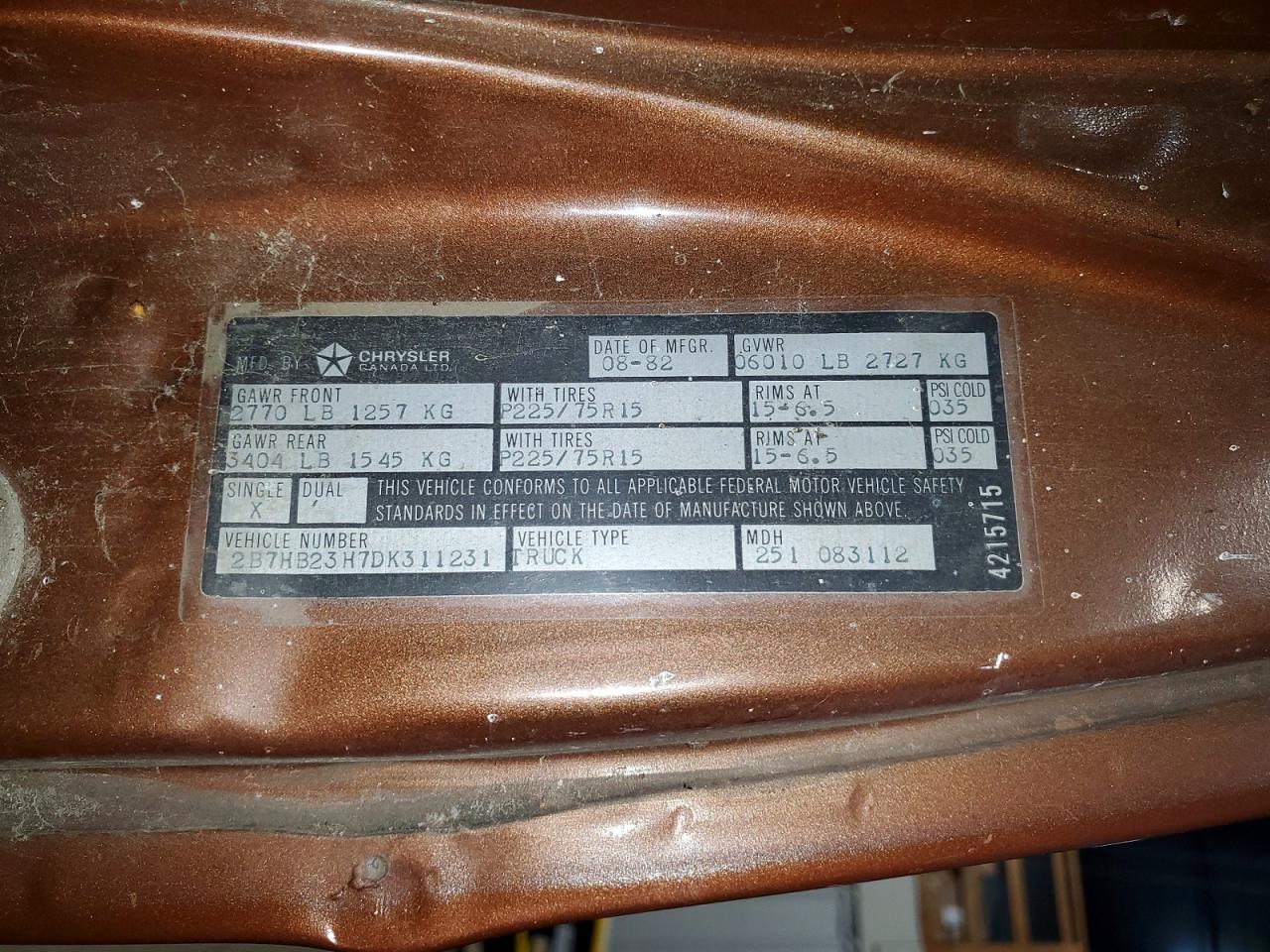 Dodge B Series