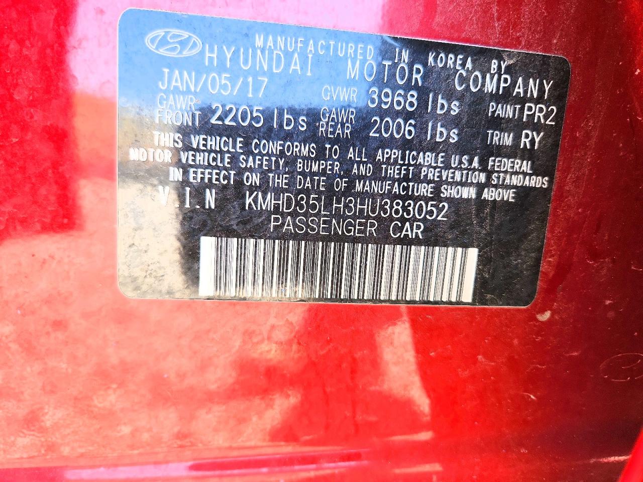 Hyundai ELANTRA Base